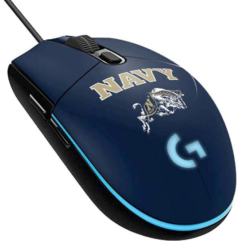 United States Naval Academy Navy Logo G203 Prodigy RGB Wired Gaming Mouse Skin